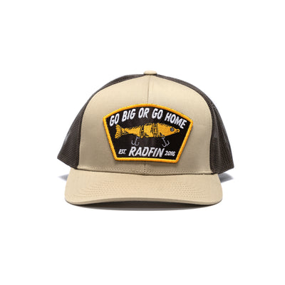 Brown Trucker Snapback Hat 